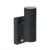 Acheter Lucide Applique D’extérieur Détecteur 2 Lumières Métal H22,5cm 22