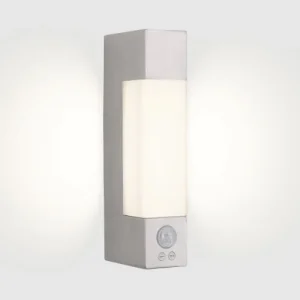 Acheter FORLIGHT Applique D’extérieur LED Avec Détecteur En Métal Argenté 11