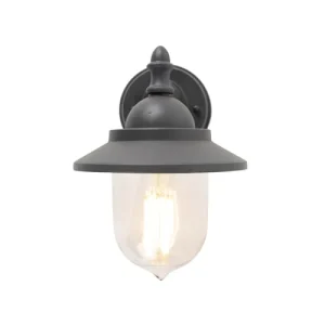 boutiqued pas cher QAZQA Applique Extérieur En Plastique Anthracite 12