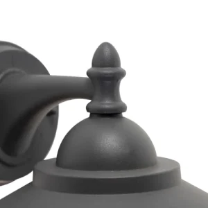 boutiqued pas cher QAZQA Applique Extérieur En Plastique Anthracite 14