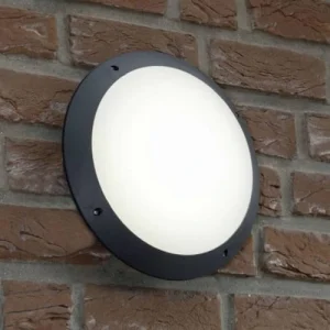 BRILLIANT Applique Ou Plafonnier D’extérieur LED Noir D30cm excellente qualité 10