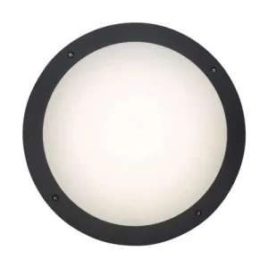 BRILLIANT Applique Ou Plafonnier D’extérieur LED Noir D30cm excellente qualité 12