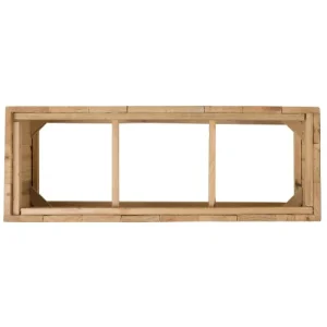 grossiste Beliani Bac à Fleurs En Bois 66x24x24 14