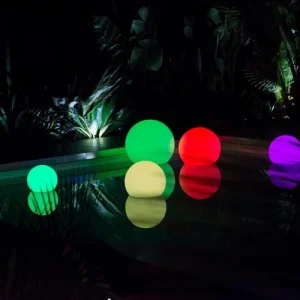 Lumisky Boule Lumineuse Sans Fil LED Polyéthylène Multicolore D20CM mode pas chere 11