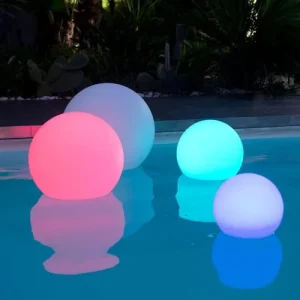 Lumisky Boule Lumineuse Sans Fil LED Polyéthylène Multicolore D20CM mode pas chere 13