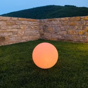 Lumisky Boule Lumineuse Solaire Polyéthylène Blanc ∅30cm magasin en ligne 16