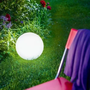 Lumisky Boule Lumineuse Solaire Polyéthylène Blanc ∅30cm magasin en ligne 18