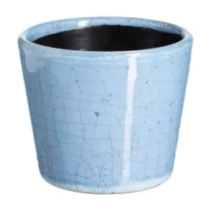 authentiques Ixia Cache-pot Gris En Céramique Vieillie H12cm 10