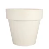 mode Mica Decorations Cache-pot D’exterieur En Fibres Végétales Crème H34 7