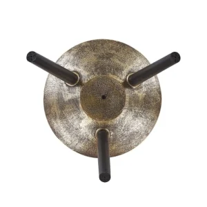 à prix d'occasion Beliani Cache-pot D’extérieur En Matériaux Synthétiques Doré H51 14