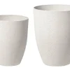 excellent qulity Beliani Cache-pot D’extérieur En Pierre Blanc H42 52 20