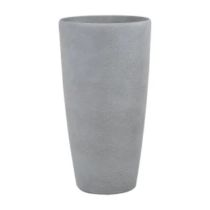 dernières Beliani Cache-pot D’extérieur En Pierre Gris H42 58 75 11