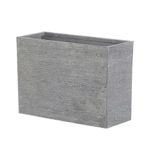 en ligne vente Beliani Cache-pot D’extérieur En Pierre Gris H50 16