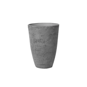 à prix imbattables Beliani Cache-pot D’extérieur En Pierre Gris H50 60 71 11