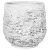 magasin Beliani Cache-pot D’extérieur En Pierre Gris H53 20