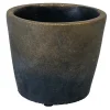 Meilleur Prix Garanti Decostars Cache Pot De Fleurs En Ciment Gris Et Or H9cm 22