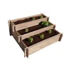 Neuve avec étiquette Cihb Carré Potager 3 étages En Bois De Douglas 14