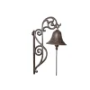 Protections acheteurs Wadiga Cloche D’entrée En Fonte Marron 5