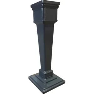 à prix d'occasion La Boite Jaune Colonne Pour Boîte Aux Lettres En Aluminium Grand Modèle 1950 Noir 18