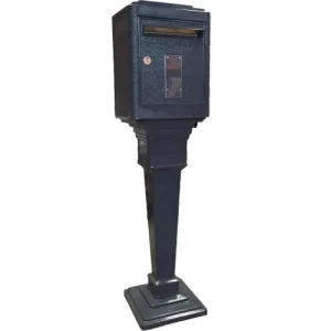 La Boite Jaune Colonne Pour Boîte Aux Lettres En Aluminium Grand Modèle 1950 Gris économies garanties 14
