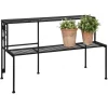 ESSCHERT DESIGN Etagère à Plantes Pliante En Fer 2 Niveaux soldes pas cher 11