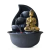 Zen’Light Fontaine D’intérieur Bouddha En Résine Avec éclairage Led – H22cm achat pas cher 11