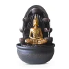 Zen’Light Fontaine D’intérieur Bouddha En Résine Avec éclairage Led – H40 Cm grossiste en ligne 13