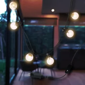Lumisky Guirlande Guinguette Plastique Noir 8.7 M Retour Facile et Gratuit 16