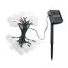Oviala Guirlande Guinguette Solaire LED Multicolore L11m Livraison internationale 11