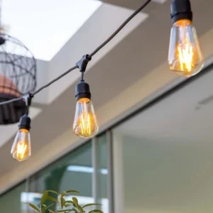 Pas Cher Magasin Soldes Lumisky Guirlande Lumineuse Caoutchouc Noir 6 Mètres 10