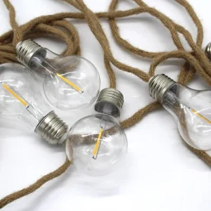 Lumisky Guirlande Lumineuse Corde Beige 7.5M 10 Ampoules magasins pas chers 12