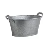 mode tendance Aubry Gaspard Jardinière Zinc 14