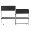 Maisons Du Monde Jardinières Articulées En Métal Noir magasin en ligne 20