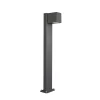 se précipiter pour acheter QAZQA Lampadaire Extérieur En Aluminium Anthracite 19