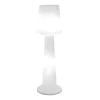 Lumisky Lampadaire Extérieur Sans Fil Polypropylène Blanc H110CM prix abordable 13