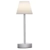 New Garden Lampe à Poser Intérieure Extérieure Lola Slim 32 Cm Argenté Retour Gratuit 17