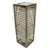 Nouveau Lumisky Lampe Solaire Décorative Polyrotin Marron H44cm 14