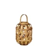 meilleure qualité Mica Decorations Lanterne En Bois De Pin Marron H32 8