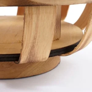 meilleure qualité Mica Decorations Lanterne En Bois De Pin Marron H32 14