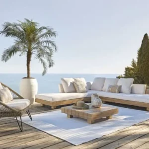 Maisons Du Monde Lanterne En Tressage Blanc fashioniable 12