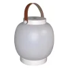 Nouveau Lumisky Lanterne Sans Fil LED Polyéthylène Blanc H22CM 22