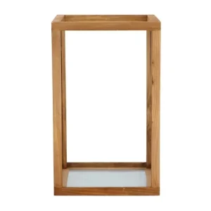 à prix réduits Fancy Flames Lanternes En Bois Et Verre (lot De 4) 12