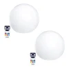 Satisfait ou Remboursé Lumisky Lot De 2 Boules Lumineuses Sans Fil LED Polyéthylène Blanc D30CM 20
