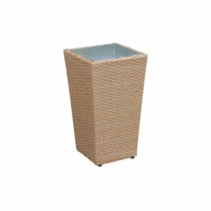 magasins pour Alice’s Garden Lot De 2 Pots De Fleurs Résine Tressée Naturelle H60cm 10