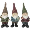 True To Nature Lot Nains De Jardin Assortis En Résine 25 Cm soldes en ligne 5