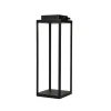 pas cher Dyberg Larsen Lucca Lantern – Lampe De Table En Aluminium Noir Mat, H 44 Cm D 15 Cm 13