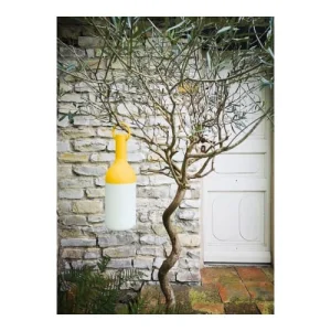 à prix réduits Deladeco Luminaire D’extérieur Design En Plastique Jaune 22 Cm 10