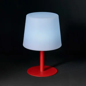 soldes officiel Oviala Mini Lampe Polyéthylène Rouge 10