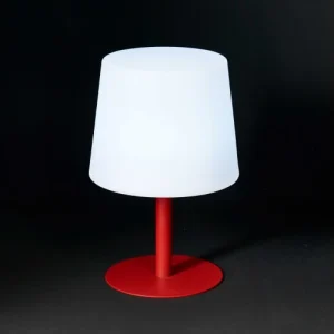 soldes officiel Oviala Mini Lampe Polyéthylène Rouge 12