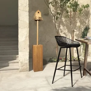en ligne vente Now’s Home Nid D’oiseaux En Teck 9